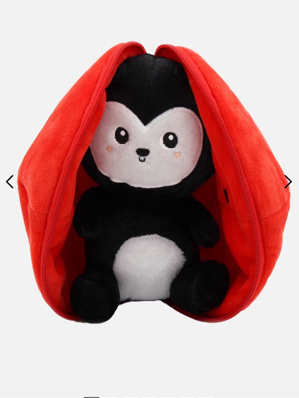 FLIPETZ Toy 2 in 1 Ladybug Comet / Tomato Plush BRAND NEW Transformative Age 0+